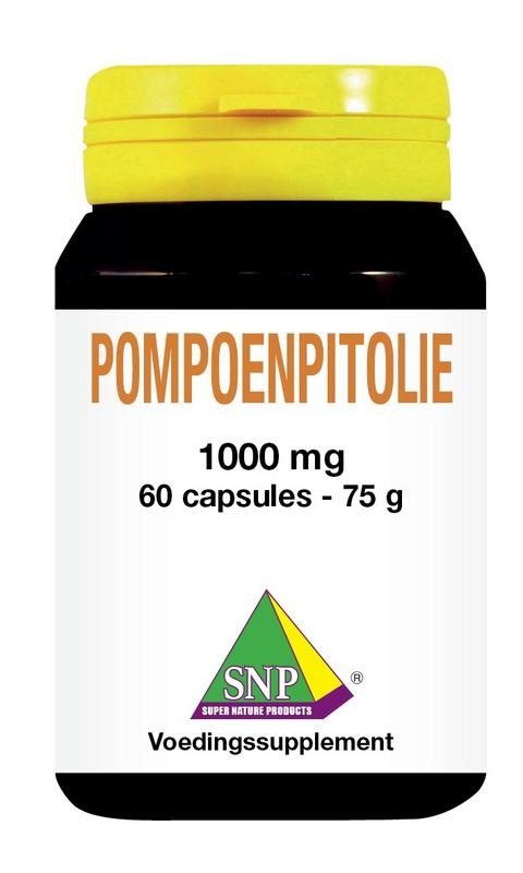 SNP Pompoenpitolie 1000 mg (60 capsules)