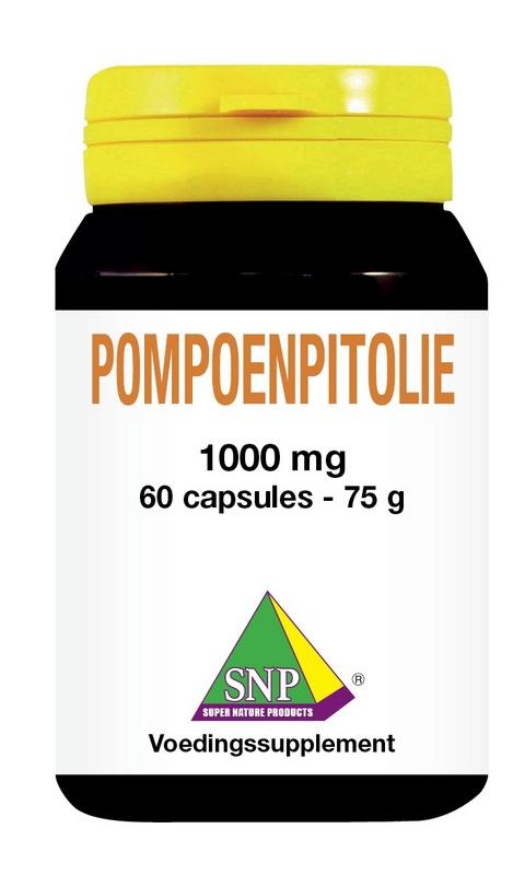 SNP SNP Pompoenpitolie 1000 mg (60 caps)