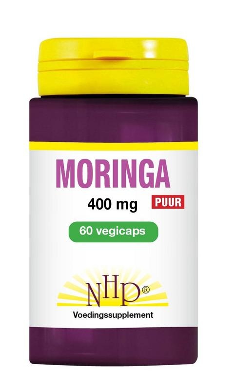 NHP Moringa 400 mg puur (60 vcaps)