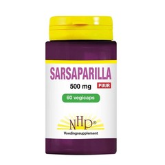 NHP Sarsaparilla 500 mg puur (60 vega caps)