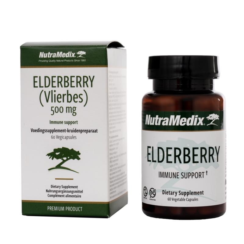 Nutramedix Vlierbes elderberry (60 capsules)