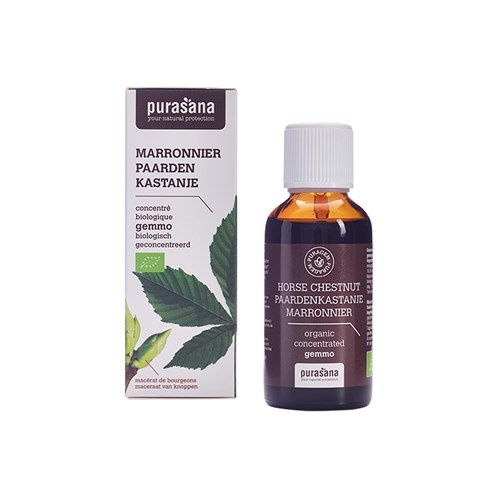 Purasana Purasana Puragem paardenkastanje/marronnier bio (50 ml)