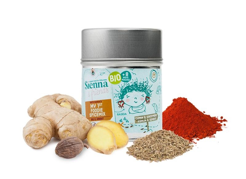 Sienna & Friends Eerste foodie kruidenmix bio (39 Gram) Sienna & Friends Eerste foodie kruidenmix bio (39 Gram)