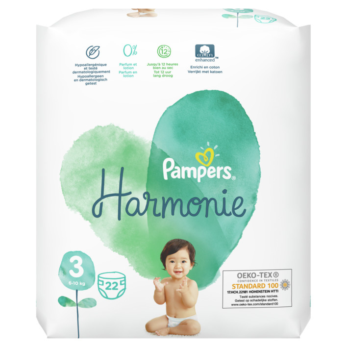 Pampers Pampers Harmonie maat 3 (22 st)