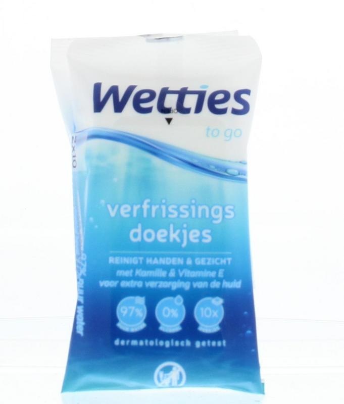 Wetties Wetties To go 2 x 10 st (1 Set)