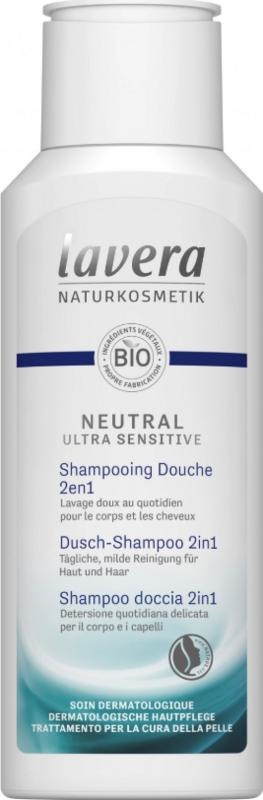 Lavera Lavera Neutral 2-in-1 shampoo douchegel bio FR-NL-DE (200 ml)