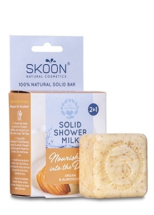 Skoon Skoon Solid shower milk nourishing into the deep 2-in-1 (90 gr)