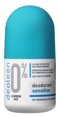 Deoleen Deoleen Deodorant roller 0% sensitive (50 ml)