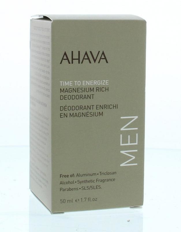 Ahava Ahava Men deodorant roll on magnesium rich (50 ml)