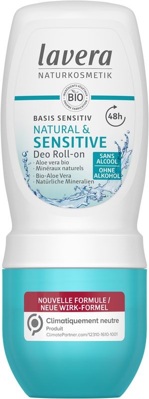 Lavera Deodorant roll-on basis sensitiv F-D (50 ml)
