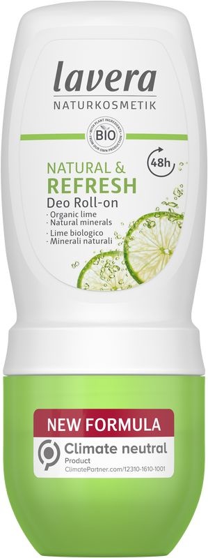 Lavera Deodorant roll-on natural & refresh E-I (50 ml)