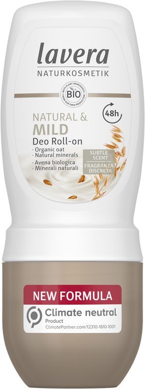 Lavera Lavera Deodorant roll-on natural & mild bio EN-IT (50 ml)
