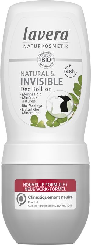 Lavera Lavera Deodorant roll-on natural & invisible bio FR-DE (50 ml)