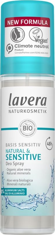 Lavera Lavera Deodorant spray basis sensitiv bio EN-IT (75 ml)