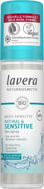 Lavera Lavera Deodorant spray basis sensitiv bio FR-DE (75 ml)