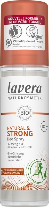 Lavera Deodorant spray natural & strong F-D (75 ml)