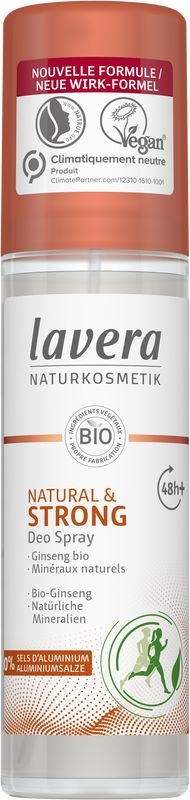 Lavera Lavera Deodorant spray natural & strong bio FR-DE (75 ml)