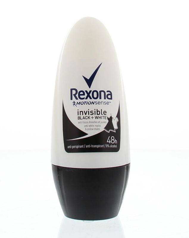 Rexona Rexona Deodorant roller invisible black & white (50 ml)