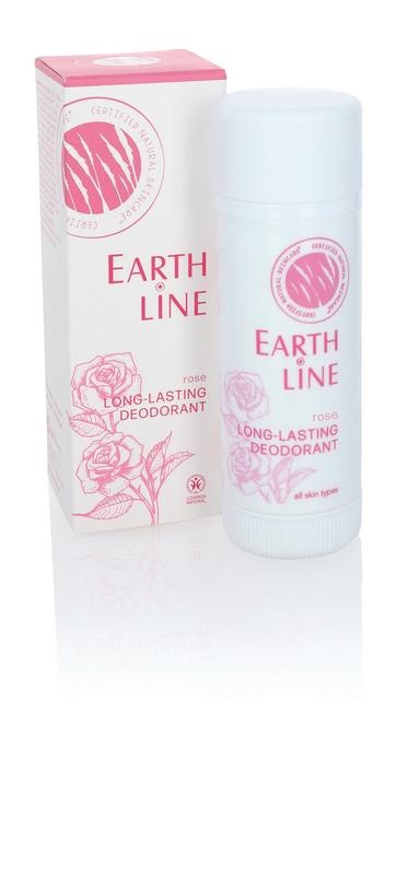Earth-Line Earth-Line Long lasting deodorant rose (50 ml)
