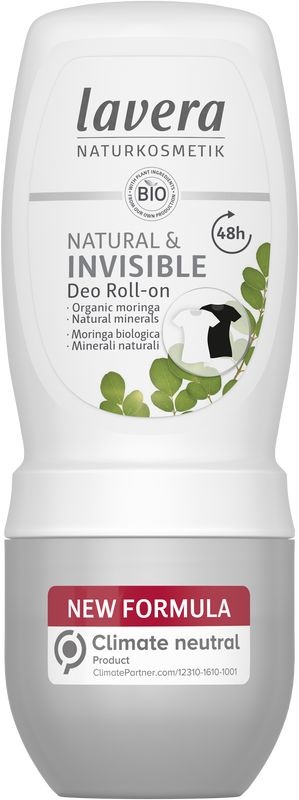 Lavera Lavera Deodorant roll-on natural & invisible bio EN-IT (50 ml)