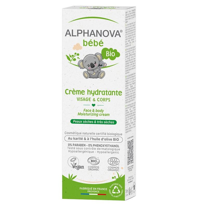 Alphanova Baby Alphanova Baby Moisturizing cream for face and body (75 ml)