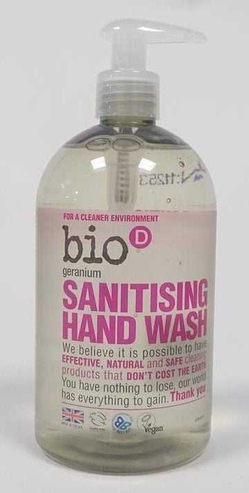 Bio-D Bio-D Handzeep vloeibaar geranium (500 ml)