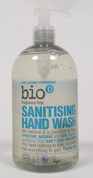 Bio-D Bio-D Handzeep vloeibaar parfumvrij (500 ml)