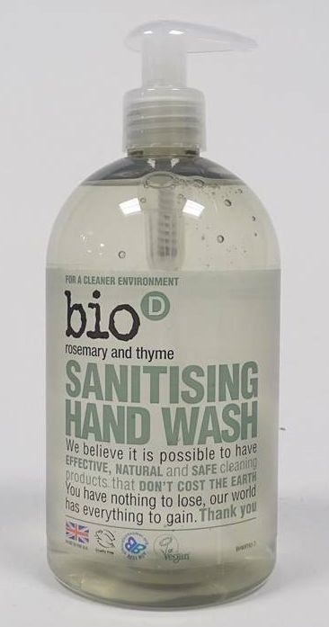 Bio-D Bio-D Handzeep vloeibaar rozemarijn & tijm (500 ml)