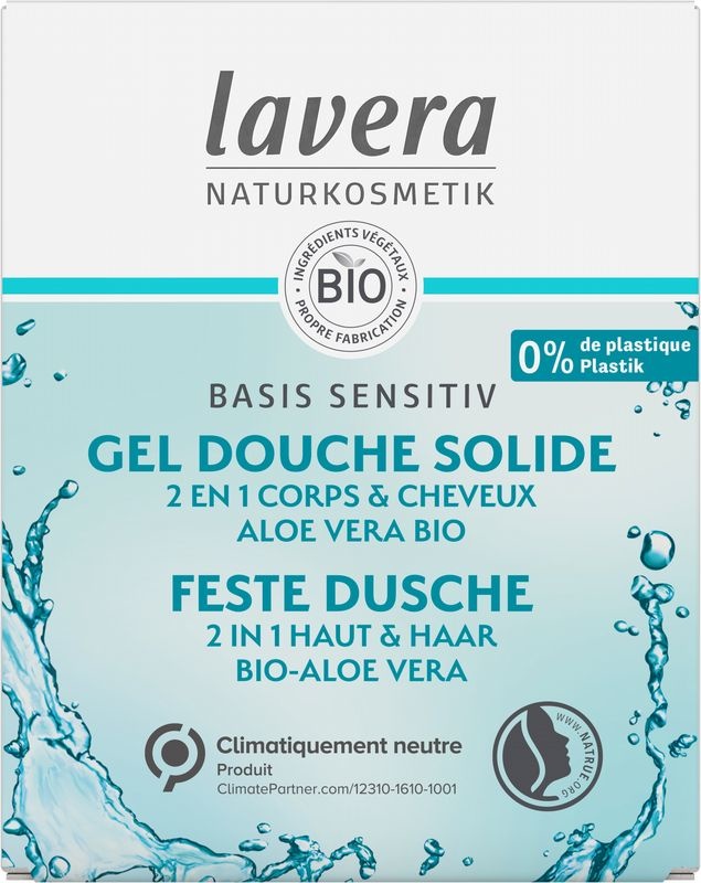 Lavera Basis Sensitiv cleansing bar F-NL (50 gram)