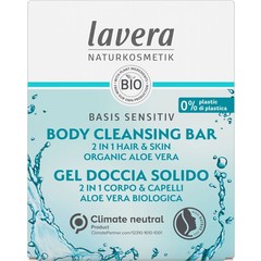 Lavera Basis Sensitiv body cleansing bar 2in1 bio EN-IT (50 gr)