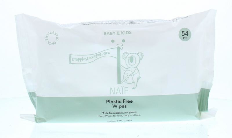 Naif Naif Baby wipes plastic free (54 st)