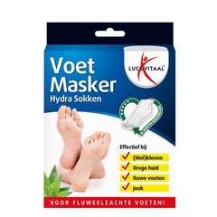 Lucovitaal Voetmasker hydraterende sokken (1 Paar)