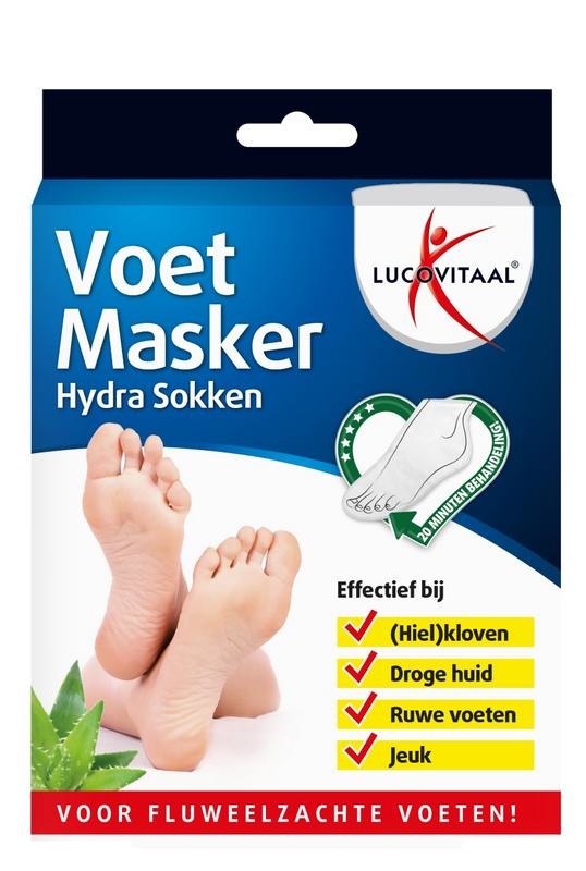 Lucovitaal Lucovitaal Voetmasker hydraterende sokken (1 Paar)