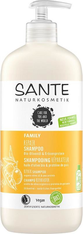 Sante Sante Family repair shampoo olijf & erwten proteine (950 ml)