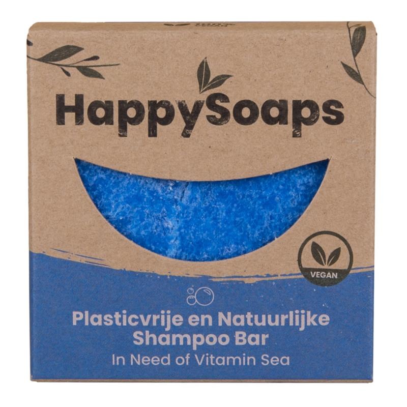 Happysoaps Happysoaps Shampoo bar sea in need of vitamin (70 gr)