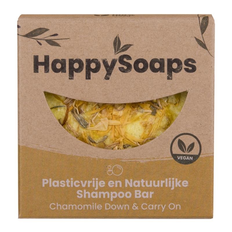 Happysoaps Happysoaps Shampoo bar chamomile down & carry on (70 gr)