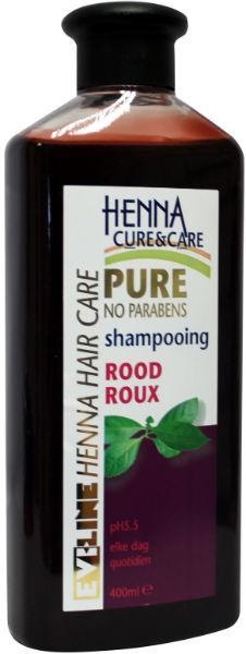 Henna Cure & Care Henna Cure & Care Shampoo pure rood (400 ml)