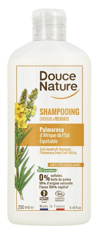 Douce Nature Douce Nature Shampoo anti roos palmarosa bio (250 ml)