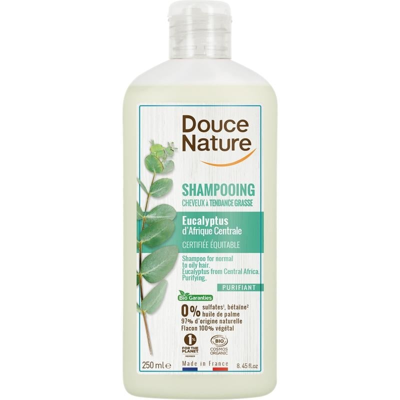 Douce Nature Douce Nature Shampoo vet haar eucalyptus bio (250 ml)