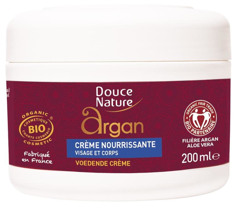 Douce Nature Douce Nature Voedende creme argan bio (200 ml)