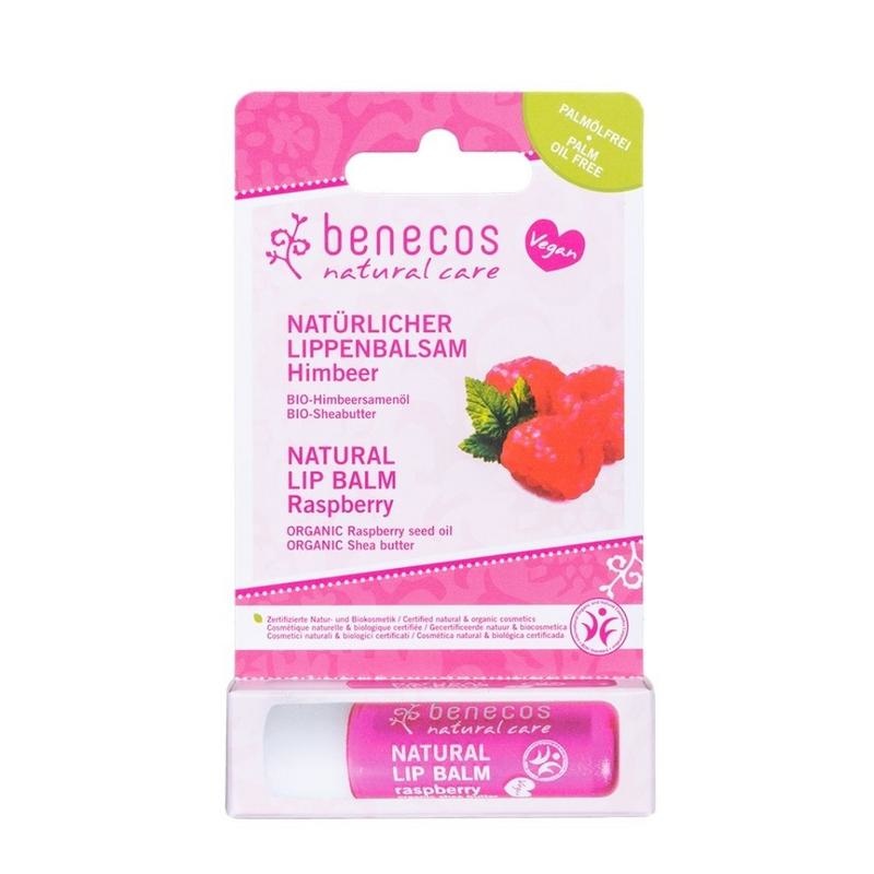 Benecos Benecos Natural lipbalm raspberry vegan (4,7 gr)