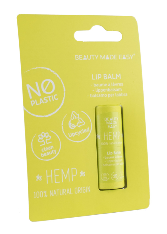 Beauty Made Easy Beauty Made Easy Papertube lipbalm hemp (6 gr)