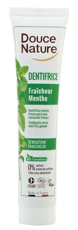 Douce Nature Douce Nature Tandpasta fris gevoel met verse munt bio (75 ml)