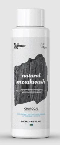 The Humble Co The Humble Co Mondwater Charcoal (500 ml)