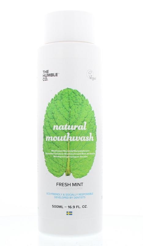 The Humble Co The Humble Co Mondwater fresh mint (500 ml)