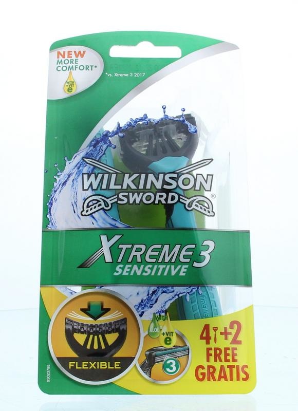 Wilkinson Wilkinson Xtreme III sensitive 4 + 2 (6 st)