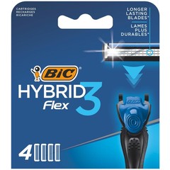 BIC Flex 3 hybrid shaver cartridges bl 4 (4 st)