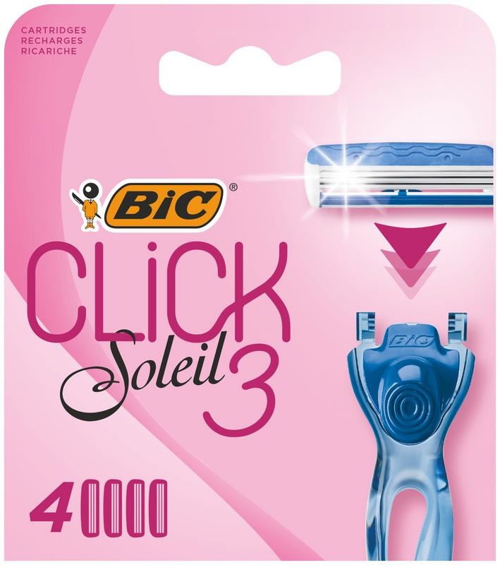 BIC Click 3 soleil shaver cartridges bl 4 (4 stuks)