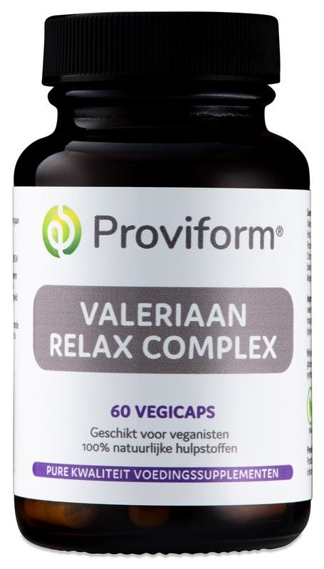 Proviform Proviform Valeriaan relax complex (60 vega caps)