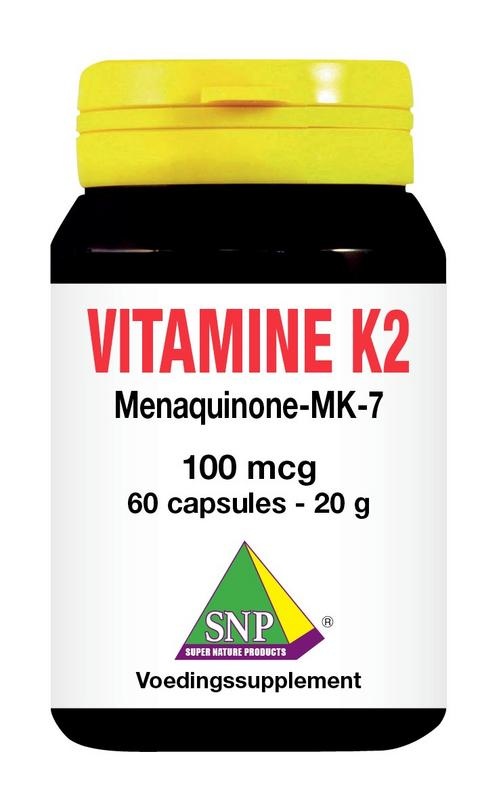 SNP SNP Vitamine K2 mena Q7 100mcg (60 caps)